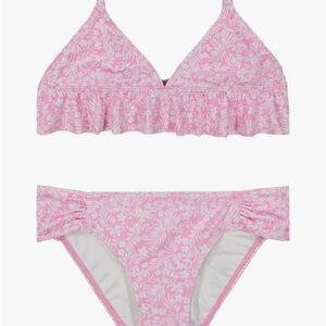 🎊New Billabong Pink and White Bikini Swimwear